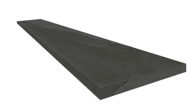Ступень Coliseumgres 620070002380 Ardesia Black Scalino Ang.Dx 33x120
