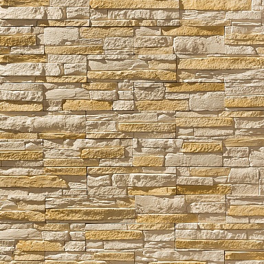 Искусственный камень Leonardo Stone Плоскость Шампань 055 33x10x3