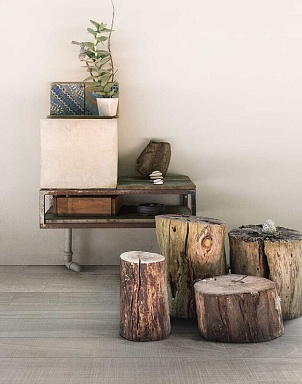 Декор Casa Dolce Casa 741894 Wooden Decor Gray 80x80