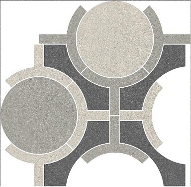 Декор Kerama Marazzi ID149 Джиминьяно 1 наборный матовый 48x49,5
