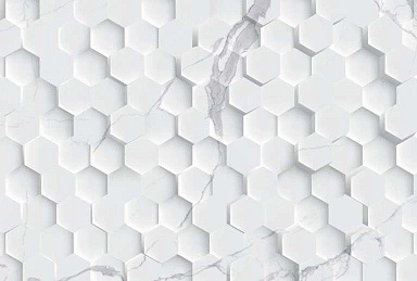 Плитка Eurotile 9 SR 0205 Statuario Pixel 27x40