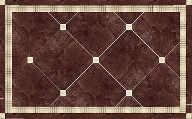 Бордюр TGT Ceramics VNCP60E Venezia brown listello 7x60