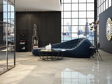 Керамогранит Porcelanite Dos 1320 GRIS PULIDO RECT. 48*128