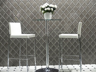 Плитка Adex ADST8022 ARABESCO BISELADO ICE BLUE 15x15