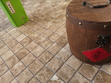 Мозаика Caramelle Mosaic Nuvola rosato Pol 23x73x7 29.8x29.8