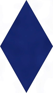 Kerama Marazzi KMD2SRB009BN Декор Риад синий глянцевый 13,5x7,8x0,9