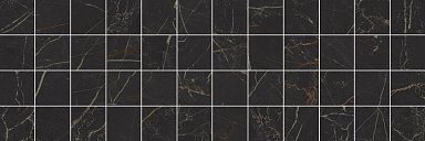 Laparet MM60074 Royal Декор мозаичный чёрный 20х60