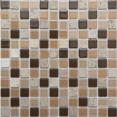 NSmosaic S-852 стекло камень (23*23*4) 298*298