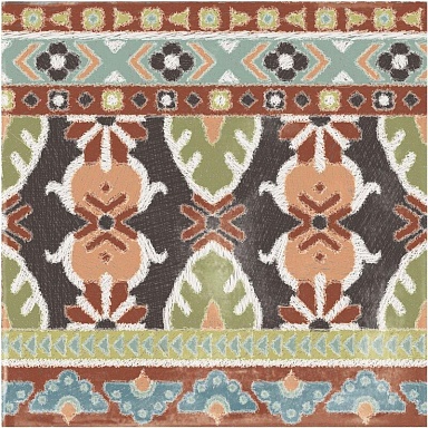Керамогранит ABK 0003351 PLAY CARPET MIX MULTICOLOR 20x20