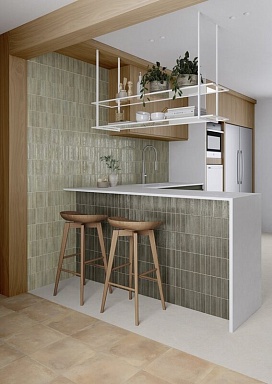 Керамогранит Gayafores Kirei Olivo Gloss 32x62,5