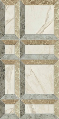 Декор Versace PF60014087 Tarsia Frame Avorio Deco Lux 3D Rett 60x120