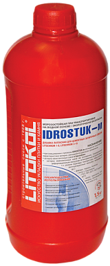 Смеси и затирки LITOKOL Латексные добавки Добавка IDROSTUK - м 1,5кг