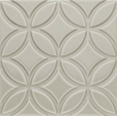 Декор Adex ADNE4136 RELIEVE BOTANICAL SILVER MIST 15X15
