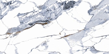 Керамогранит Zibo Fusure G126016G Gold Ink White 60x120