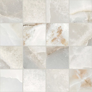 Мозаика Rex Ceramiche 770288 Reves De Rex Noisette Mosaico Glossy 6mm 7.5x7.5 30x30