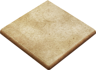 Gres de Aragon Ступень угловая Rounded Stair-tread Corner Beige 33*33