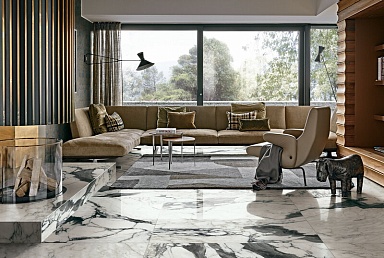 Керамогранит Rex Ceramiche 765761 Bijoux Ombre caravage glossy 6mm 120x120
