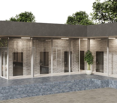 Искусственный камень Interbau INT733 Виченца Ригель 468х40х10