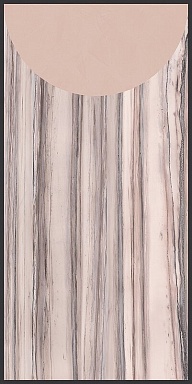 Декор Cedit 764124 Policroma Volta Valtoce-Cipria Mat Ret 6mm 120x240