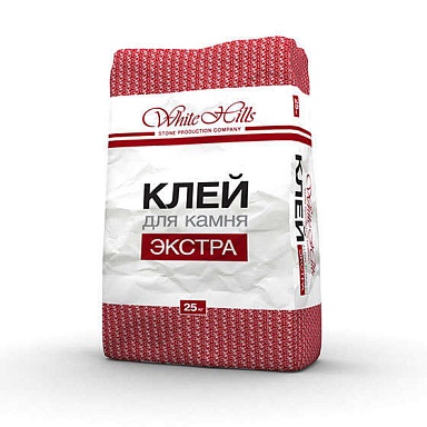 Клей White Hills Плиточный клей Для камня Экстра 7кг - ведро