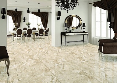 Керамогранит PrimaVera PR104 Brecia Ivory Polished 600x600