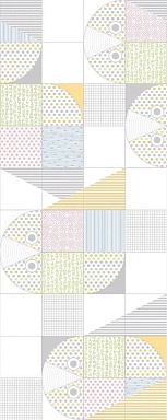 Azori 00-00109238 Палитра декор букля 20,1x50,5