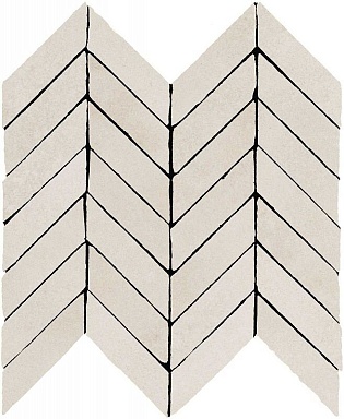 Мозаика Marazzi Italy M3SA Alchimia Mosaico Spina Greige 30x37