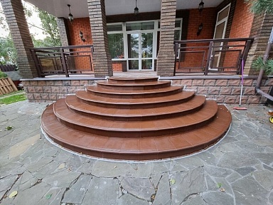 Steady Step Фронтальная ступень 416 Красный 30x32.5