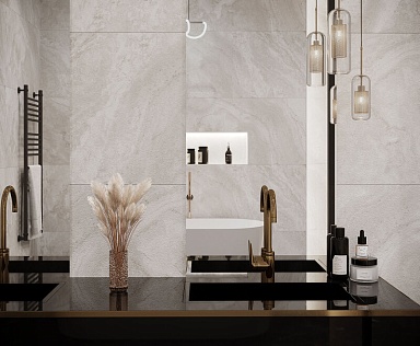 Керамогранит Laparet Titan White Cтруктурный 60х120