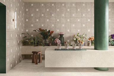 Керамогранит Refin RA56 Coquille Hammered Perle 3D 60x120