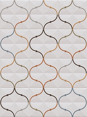 Декор VIVES Oromo Multicolor Mix 20x20