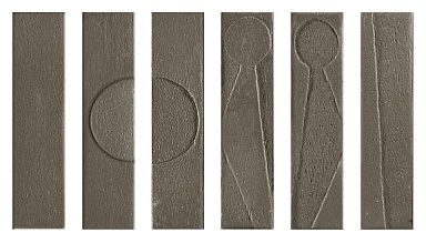 Керамогранит Settecento 118624 Koine Alphabet Terra 4,5x18,6
