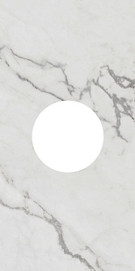 Kerama Marazzi ID159 Декор Коррер наборный белый глянцевый 30x60x0,9