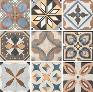 Керамогранит Sant Agostino Patchwork Colors Mix 20x20