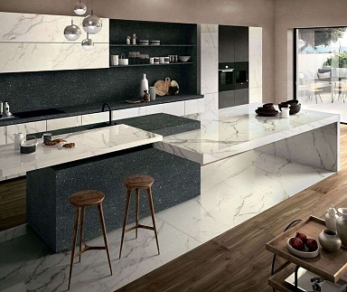 Керамогранит NuovoCorso 286HM5P Calacatta Oro Lev Ret 120x280