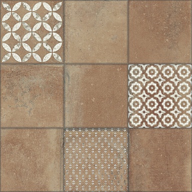 Керамогранит La Platera Kube Quinta Cotto-Carrara 45x45