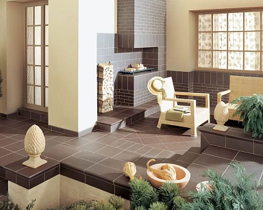 Paradyz Natural Brown Ступень угловая 30х30