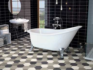 Керамогранит Ape Hexagon Soft Pearl 23x26