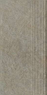 Ступень Paradyz Eremite Taupe Stopnica Prosta Struktura Mat 30x60