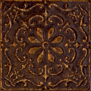 Декор Tubadzin D-Tinta brown 14.8x14.8