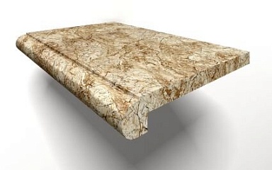 Ступень Marmocer MB001-GOLD Desert Gold Solid 100x30