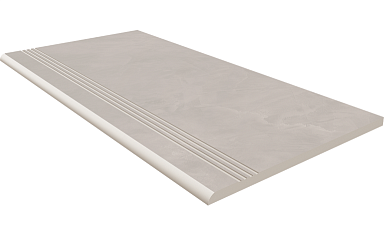 Estima Ступень GF01 Graffito Light Grey неполированный с насечками 30x60