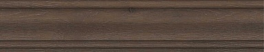 Kerama Marazzi SG7329/BTG Плинтус Тровазо коричневый тёмный матовый 39,8x8x1,55