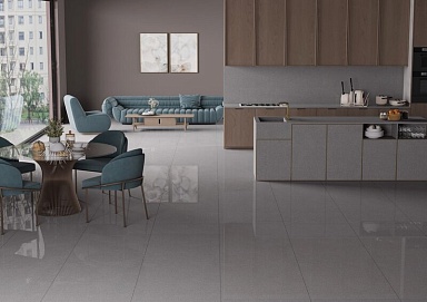 Керамогранит Ennface ENFBD3007GL80300 Granite Nero Glossy 800х3000х15