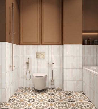 Плитка Smile Tile Rivera Fog 7.5x30