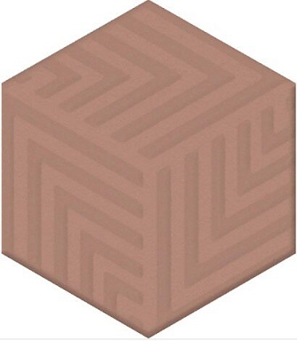 Kerama Marazzi OS/E241/63011 Декор Агуста розовый 6х5,2