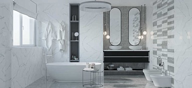Декор Novacera Calacatta Decor Losetas Rectificado 30x90