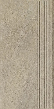 Ступень Paradyz Eremite Crema Stopnica Prosta Struktura Mat 30x60