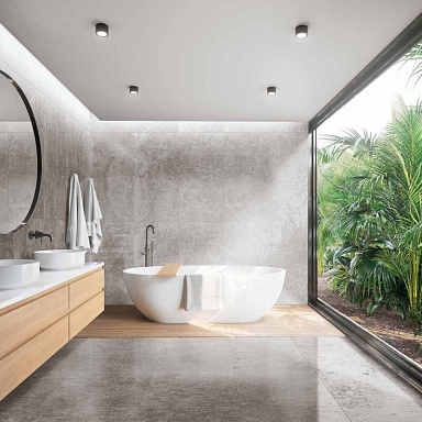 Керамогранит Ariana Ceramica 0012927 Memento Limoges White Nat Rett 60x120