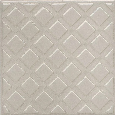 Kerama Marazzi KMD3STA014GN Декор Бахия 1 серый светлый глянцевый 9,8x9,8x0,7